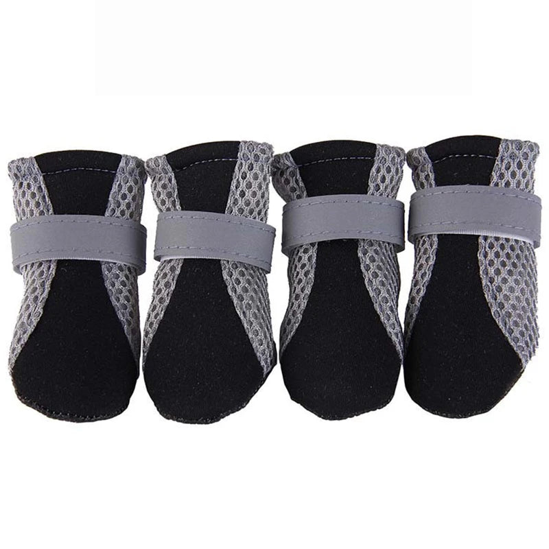 Pet Dog Shoes Breathable Waterproof Outdoor Walking Net Soft Summer