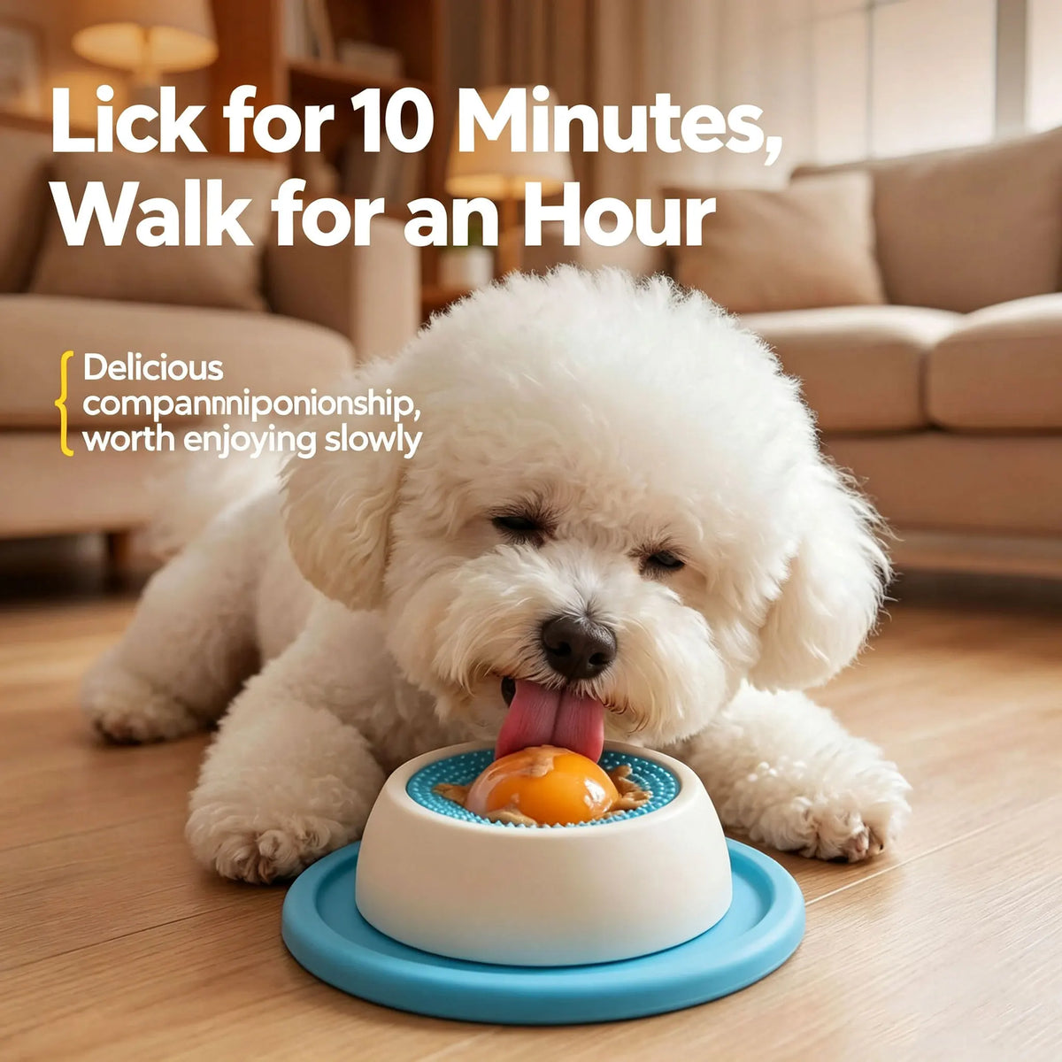 Pet Lick Toy Slow Feeding Dispenser Interactive Enrichment Training Crate Accessory