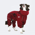 Pet Dog Coat Outdoor Jacket Pet Waterproof Winter Warm Clothes Big Jumpsuit Reflective Raincoat For Medium Large Dogs
