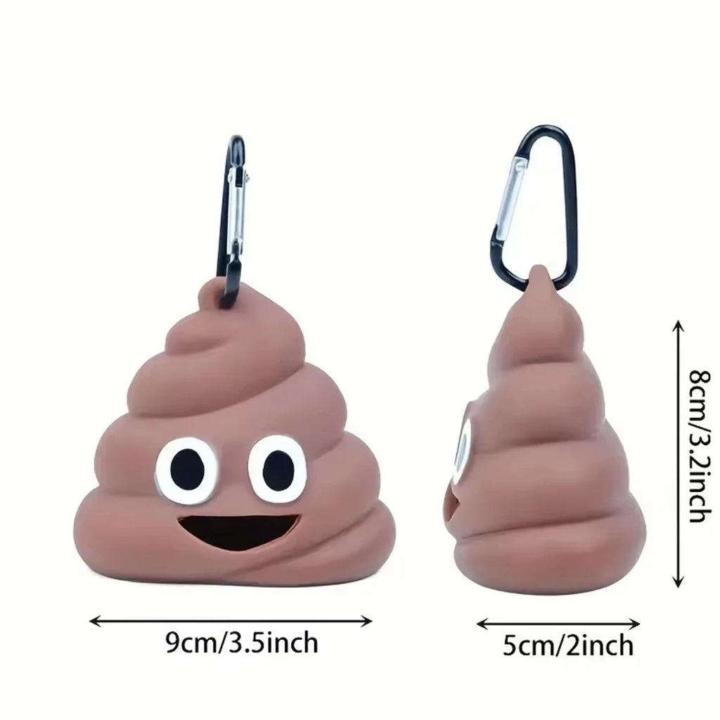 Outdoor Pet Waste Bag Dispenser Portable Poop Bag Loader Cleaning
