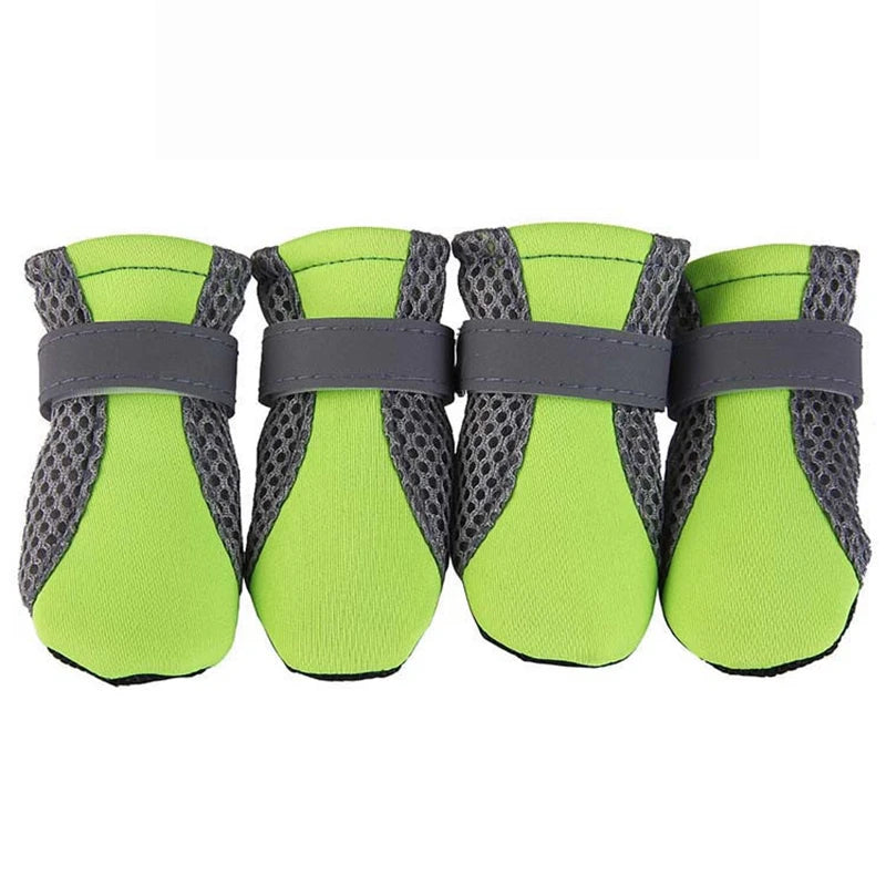 Pet Dog Shoes Breathable Waterproof Outdoor Walking Net Soft Summer