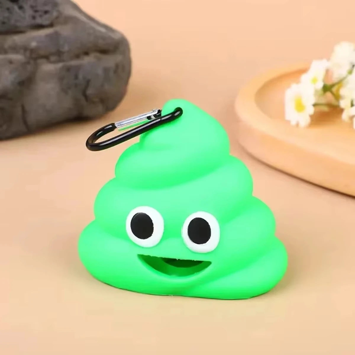 Outdoor Pet Waste Bag Dispenser Portable Poop Bag Loader Cleaning