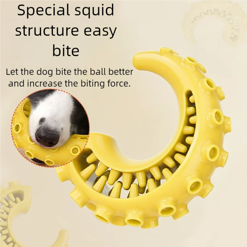 Textured TPR dog chew toy – product image 1