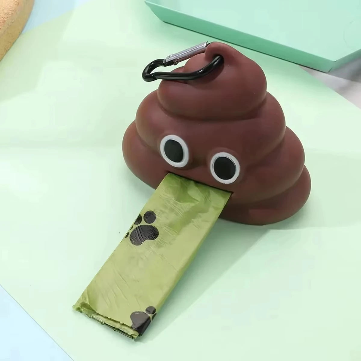 Outdoor Pet Waste Bag Dispenser Portable Poop Bag Loader Cleaning